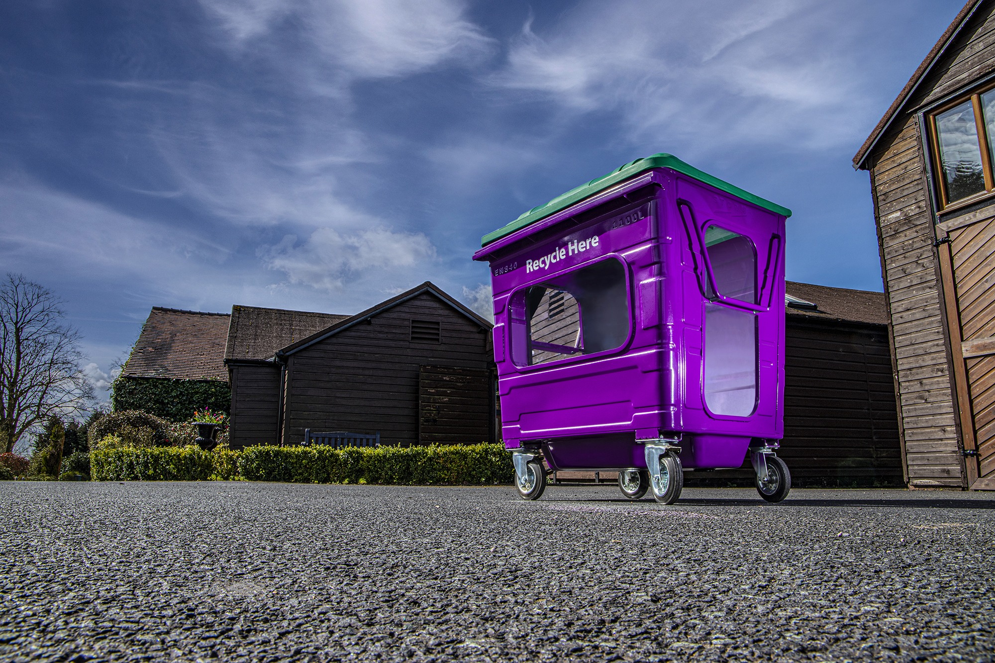 Hero photography - Storm bin