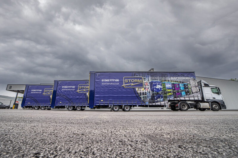 Hero photography - Storm trucks
