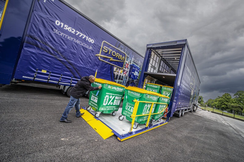 Location photography - Storm bins