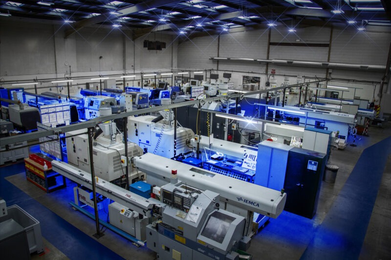 Location photography - factory floor