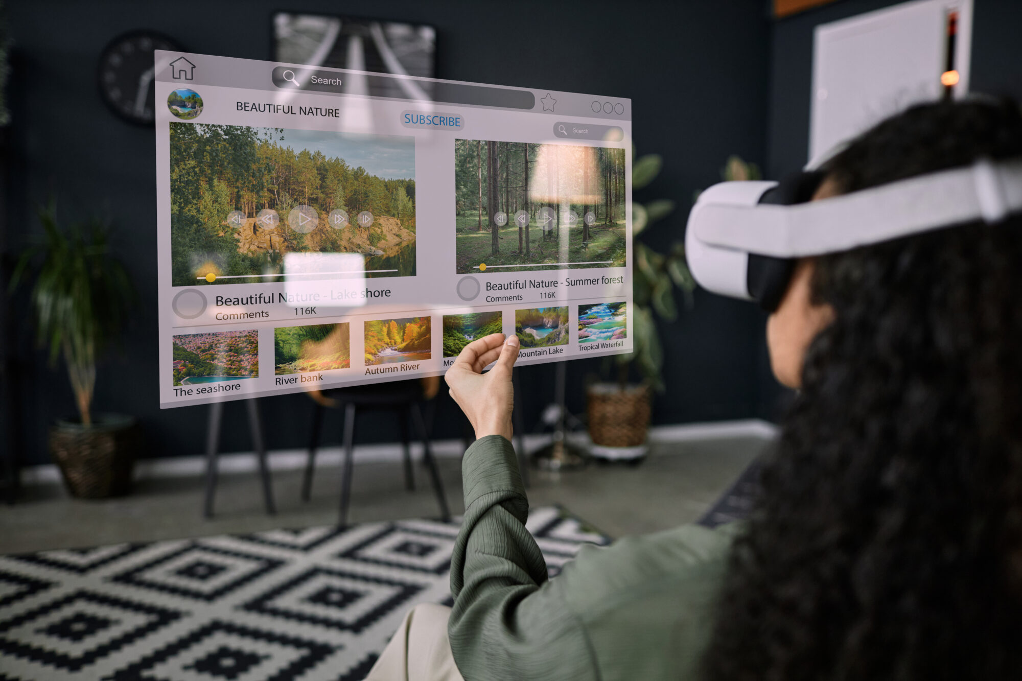 VR and AR website