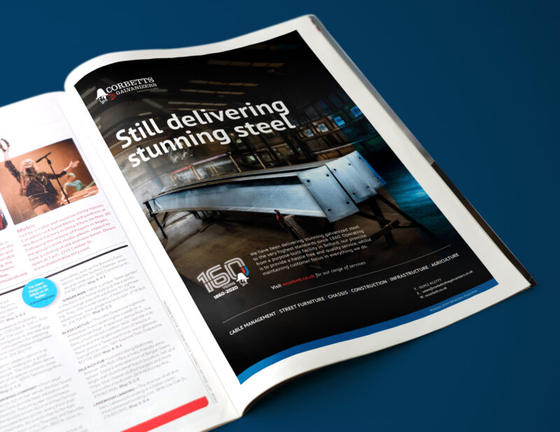 Corbetts full page advert