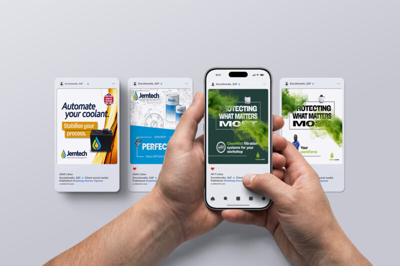 Jemtech’s social media spread