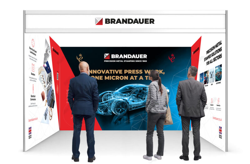 Brandauer exhibition graphics