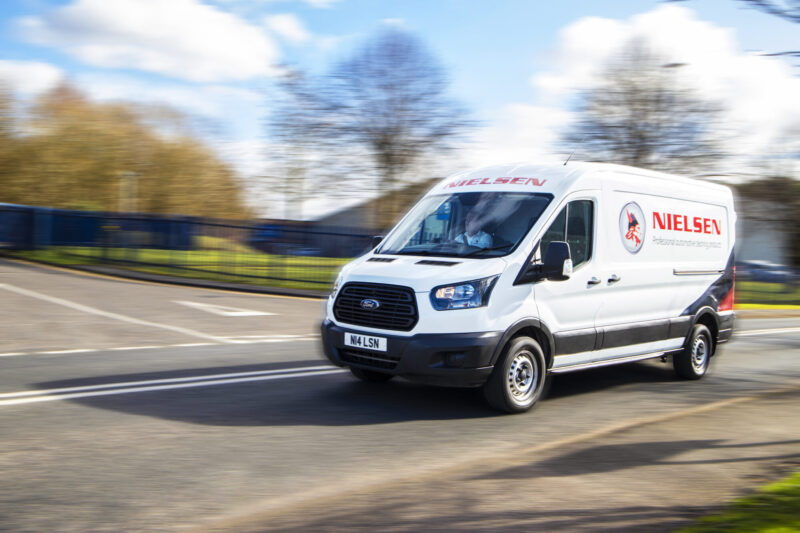 Nielsen vehicle livery