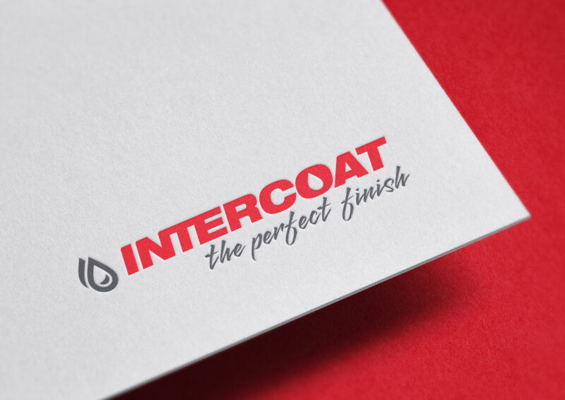 Intercoat logo design