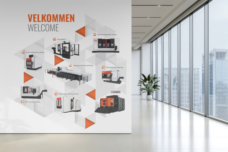 Mazak wall graphics