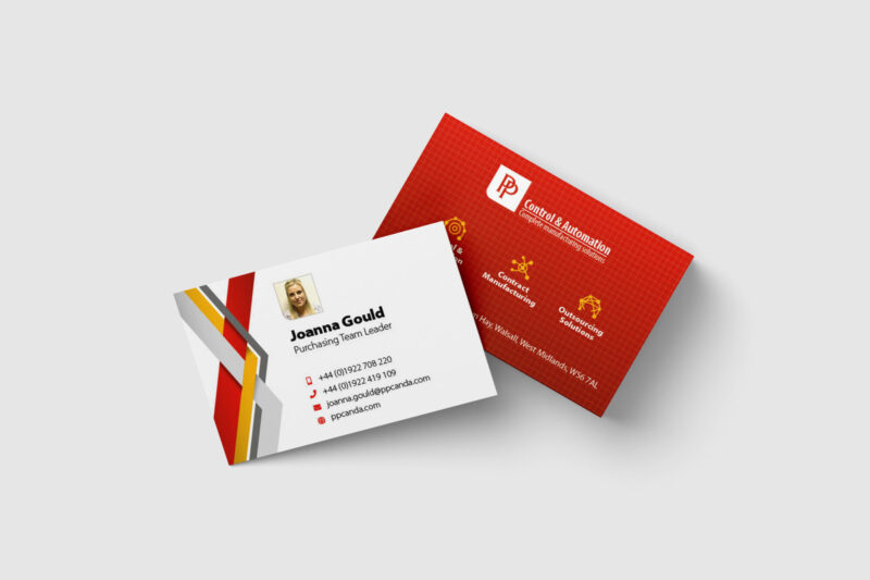 Power Panels business card