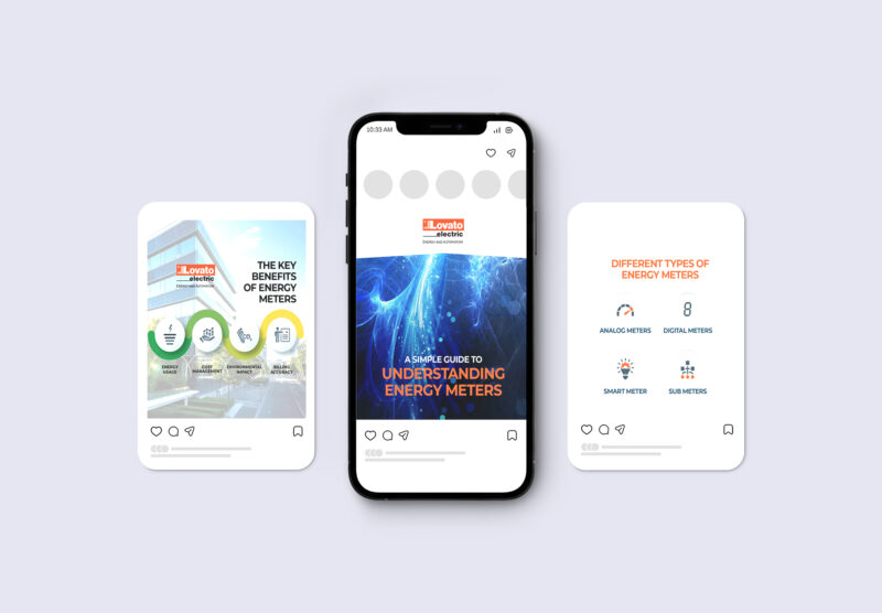 Lovato social card design
