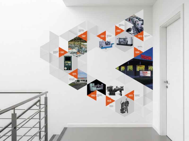 Mazak wall graphics