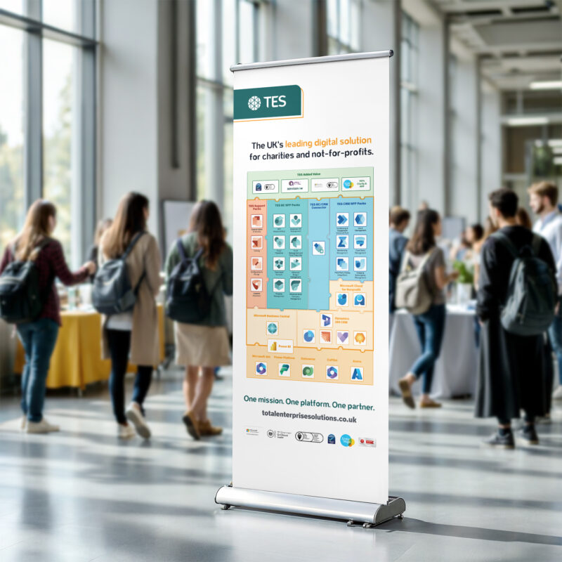 Roller banner design