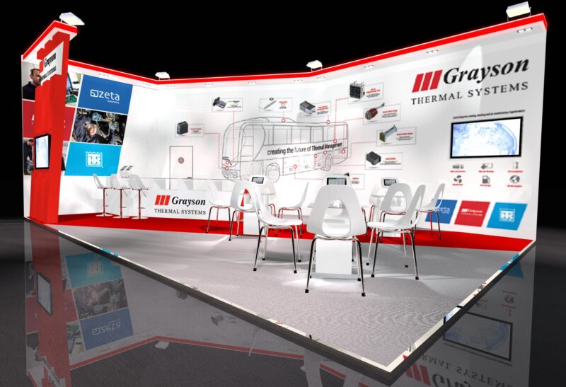 Grayson exhibition stand